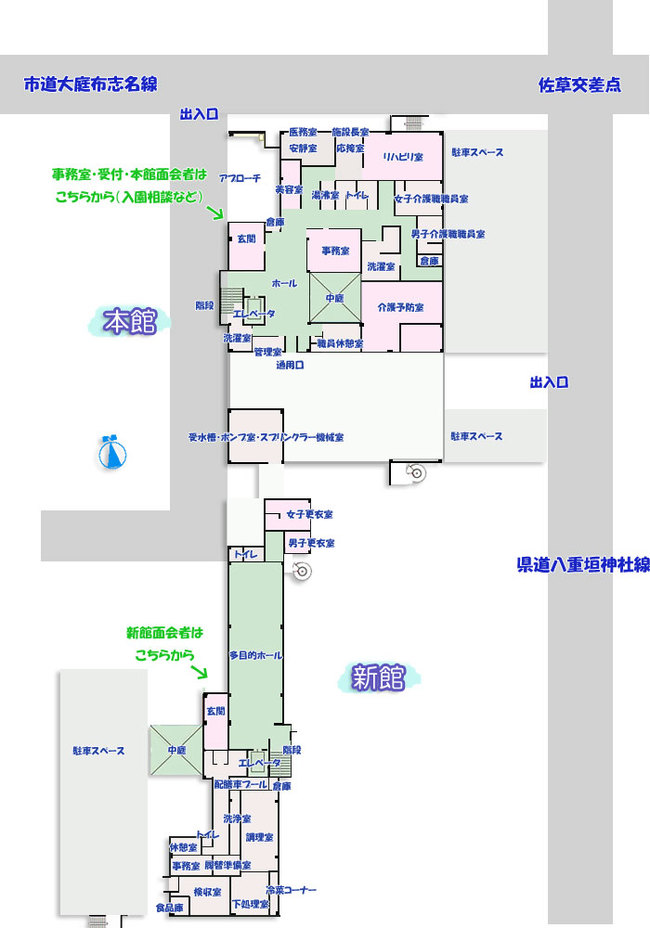 １階平面図