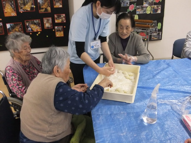 餅つき3